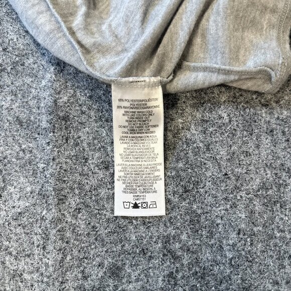 Calvin Klein Performance Hoodie WMNS M Gray Long Sleeve Pullover Activewear - Picture 5 of 13